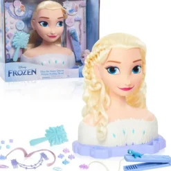 Just Play Tête à coiffer Elsa Deluxe - La Reine des Neiges^ Maquillage Et Beauté