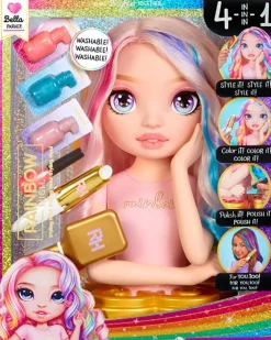 MGA Tête à coiffer Rainbow High Bella 33 cm^ Maquillage Et Beauté