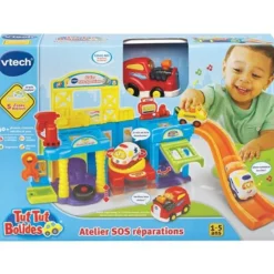 Varta Tut Tut Bolides : Atelier Sos réparations et Marvin^ Garages Et Tapis