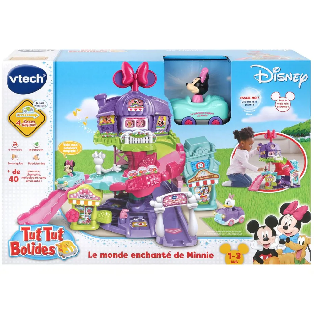 Varta Tut tut Bolides : Le monde enchanté de Minnie^ Les Héros Et Personnages|Circuits Et Pistes