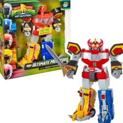GP Toys Ultimate Megazord Power Rangers Re-Ignitions 30cm^ Les Figurines Interactives Et À Fonction