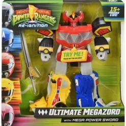 GP Toys Ultimate Megazord Power Rangers Re-Ignitions 30cm^ Les Figurines Interactives Et À Fonction