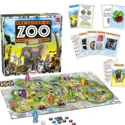 Lansay Une saison au zoo^ Jeux De Stratégie Et De Réflexion