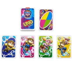 Mattel Games UNO Junior La super Pat Patrouillle^ Jeux D'Action Et D'Adresse
