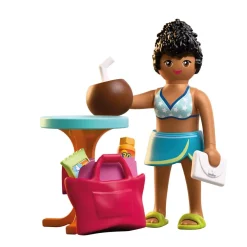 Playmobil Vacancière à la plage Spécial Plus 72032^ Le Sport, Les Loisirs Et Les Vacances