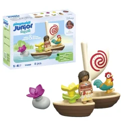 Playmobil Vaiana et Bateau Junior 71459^ Les Princesses Et Fées