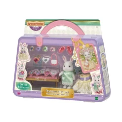 Sylvanian Families Valisette de mode Grande sœur Lapin 5647^ Mini-Univers