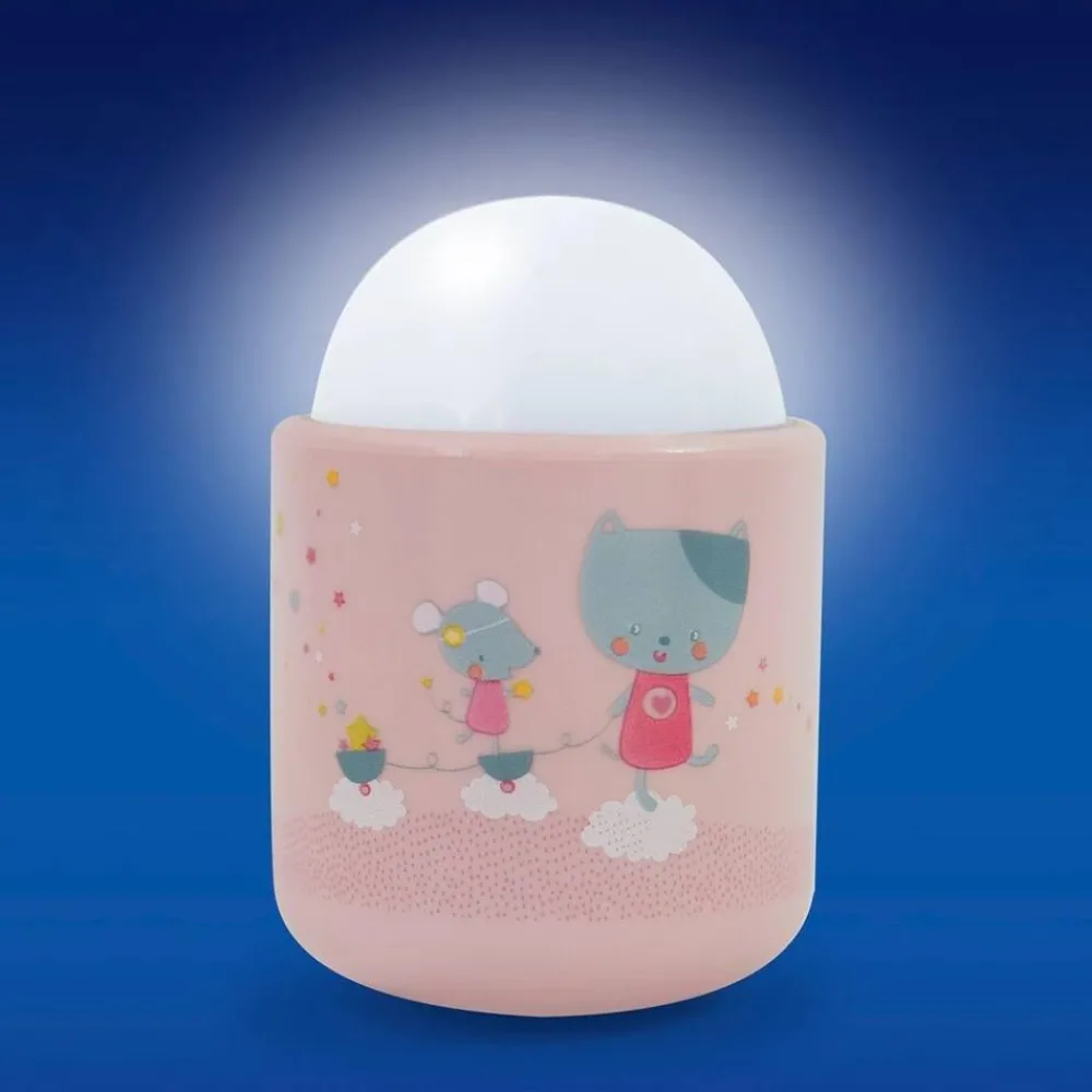 Pabobo Veilleuse Nomade Rose-lolabell, Lumière Rassurante Et Portable^ Mobiles Et Veilleuses