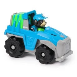 Spin Master Véhicule 15 cm et figurine La Pat Patrouille : véhicule de sauvetage Rex^ Les Héros Et Personnages