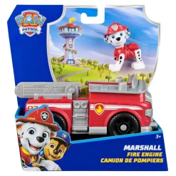 Spin Master Véhicule 15 cm et figurine La Pat Patrouille : Camion de pompier Marcus^ Les Héros Et Personnages