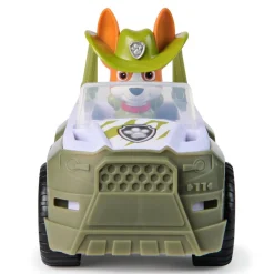 Spin Master Véhicule 15 cm et figurine La Pat Patrouille : véhicule de la jungle Tracker^ Les Héros Et Personnages
