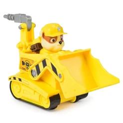 Spin Master Véhicule 15 cm et figurine La Pat Patrouille : Bulldozer Ruben^ Les Héros Et Personnages