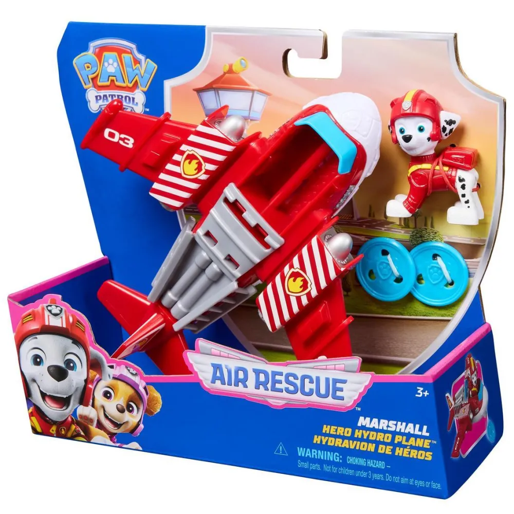 Spin Master Véhicule et figurine Marcus - Air Rescue - La Pat Patrouille^ Hélicoptères, Avions Et Vaisseaux Spatiaux