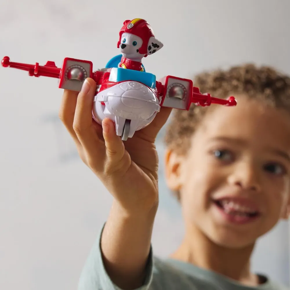 Spin Master Véhicule et figurine Marcus - Air Rescue - La Pat Patrouille^ Hélicoptères, Avions Et Vaisseaux Spatiaux