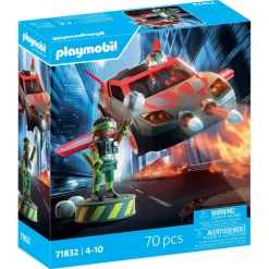 Playmobil Véhicule multifonction de super-héros Heroes 71832^ Les Monstres, Les Robots Et La Science-Fiction
