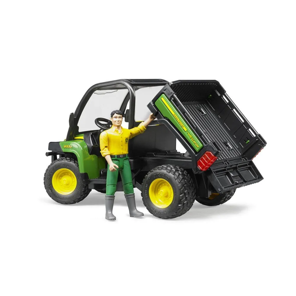 Bruder Véhicule tout terrain John Deere Gator X^ Véhicules Agricoles Et De Chantier