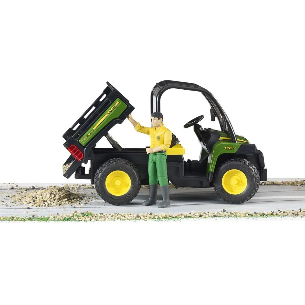 Bruder Véhicule tout terrain John Deere Gator X^ Véhicules Agricoles Et De Chantier