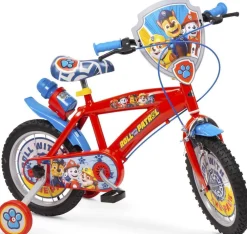 Vélo La Pat'Patrouille - 14 pouces^ Décoration Et Accessoires De Fête