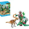 Playmobil Vélociraptor et explorateur avec Lasso Dinos 71823^ Les Dinosaures Et La Préhistoire