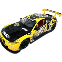 Voiture BMW M4 GT3 Wasa jaune - échelle 1:24^ Modèles Réduits