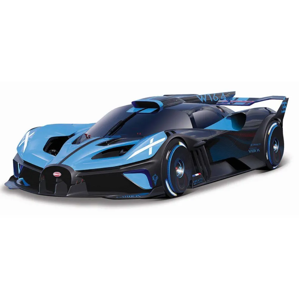 May Cheong Group B Voiture de course Bugatti bleue 1/18^ Modèles Réduits