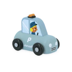 Janod Voiture de police en bois - Cross Roads^ Autres Jouets D'Éveil
