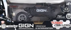 MGM Voiture Radiocommandée Turbo Challenge Intervention GIGN 1/18^ Voitures Radiocommandées