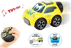 Varta Voiture Radiocommandee Follow Me Jaune Avec Volant^ Voitures Radiocommandées