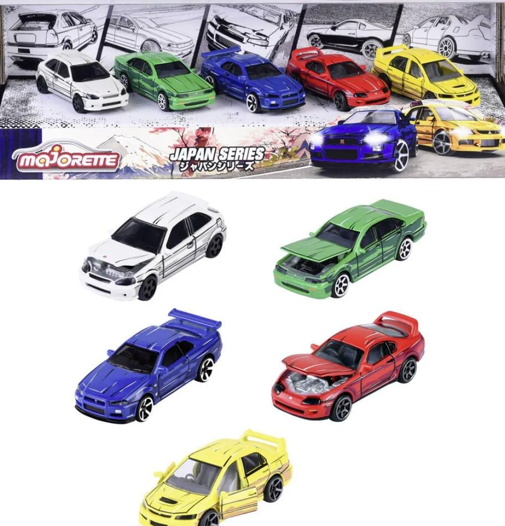 Majorette Voitures Majo Japan Series Giftpack^ Petites Voitures