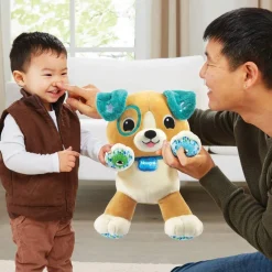 Varta Vtech Baby - Nougat, Le Compagnon Magique^ Peluches Musicales Et Lumineuses