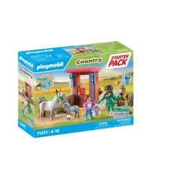 Playmobil Vétérinaire avec animaux à la ferme - Country 71471^ La Ferme Et L'Univers Agricole