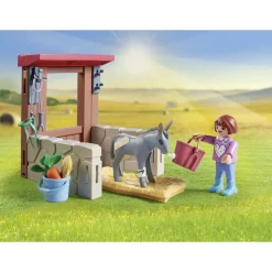 Playmobil Vétérinaire avec animaux à la ferme - Country 71471^ La Ferme Et L'Univers Agricole