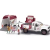 Schleich Vétérinaire mobile avec remorque Horse Club^ La Ferme Et L'Univers Agricole