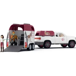 Schleich Vétérinaire mobile avec remorque Horse Club^ La Ferme Et L'Univers Agricole