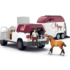 Schleich Vétérinaire mobile avec remorque Horse Club^ La Ferme Et L'Univers Agricole