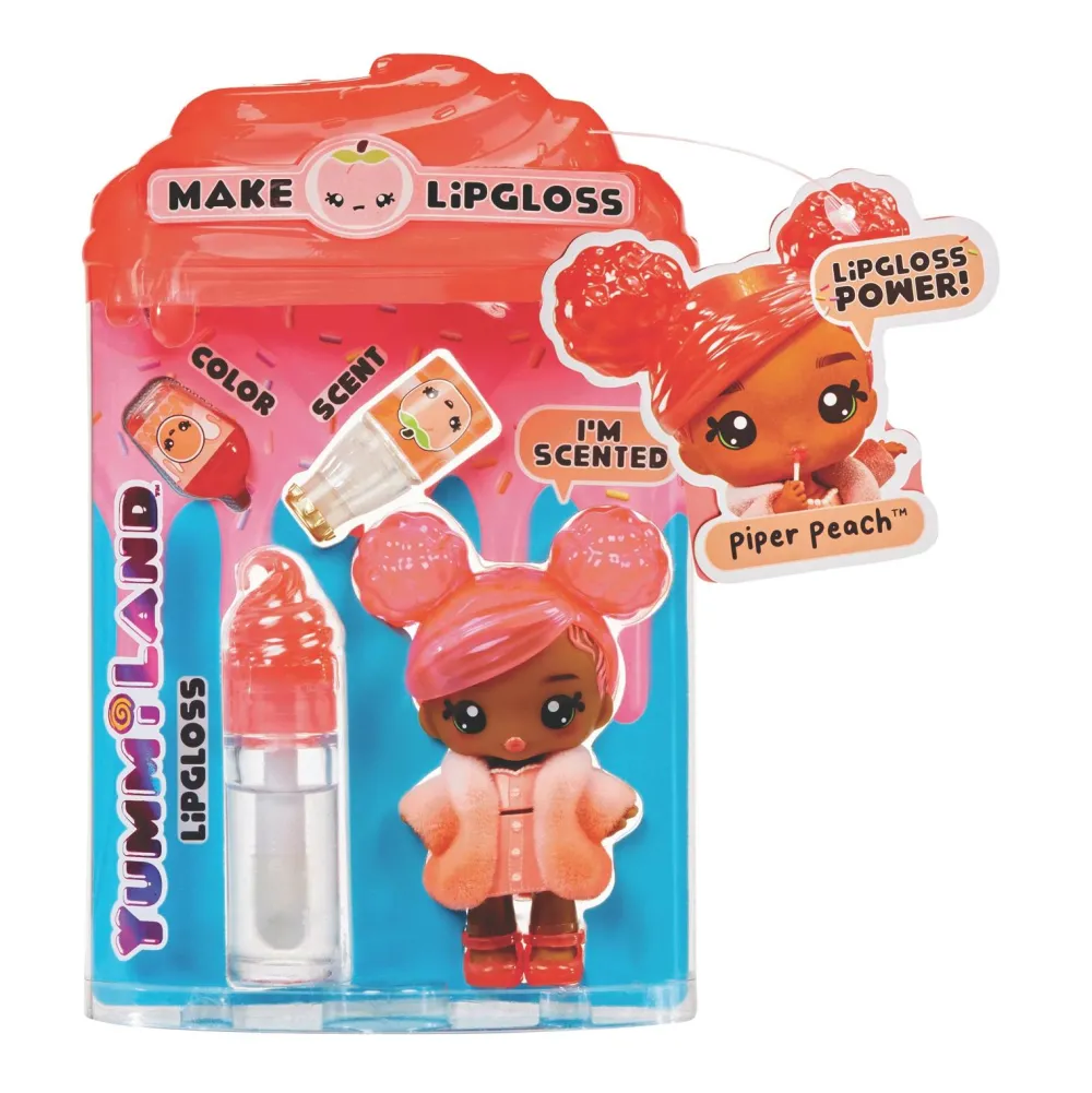 MGA Yummiland poupée et Gloss Piper Pêche^ Poupées Mannequins