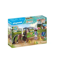 Playmobil Zoe et Blaze avec parcours d'obstacles Horses of Waterfall 71355^ La Ferme Et L'Univers Agricole