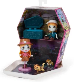 Spin Master Zombaes Wild Vibes - Pack De 2 Wild Vibes Big Cat Un-Rescue^ Les Monstres, Les Robots Et La Science-Fiction